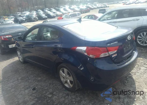 2013 Hyundai Elantra Gls (Ulsan Plant) из США, поврежденный, VIN KMHDH4AE6DU760584